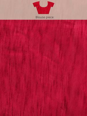 Maroon floral embroidered organza saree 5