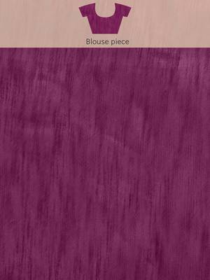 Burgundy floral embroidered organza saree 5