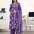 women floral printed regular cotton blend kurta with palazzos & with dupatta
