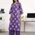women floral printed regular cotton blend kurta with palazzos & with dupatta