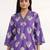 women floral printed regular cotton blend kurta with palazzos & with dupatta