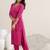 ethnic motifs printed v-neck thread work straight kurta with trousers & dupatta
