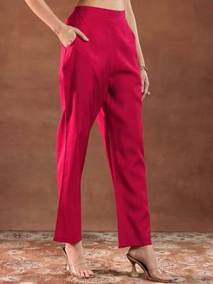 women ethnic motifs self design kurta with trousers & dupatta 7