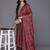 floral yoke design regular sequinned straight kurta with trousers & dupatta