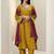 women ethnic motifs embroidered kurta with trousers & dupatta