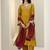 women ethnic motifs embroidered kurta with trousers & dupatta