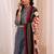 women geometric printed kurta with trousers & dupatta