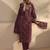 women floral printed regular kurta with trousers & with dupatta