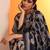 women ethnic motifs embroidered regular kurti with palazzos & with dupatta