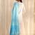 women ethnic motifs regular thread work kurta with trousers & with dupatta