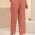 orange bandhani printed cotton blend straight suit set