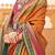 Mustard woven design jaali banarasi saree