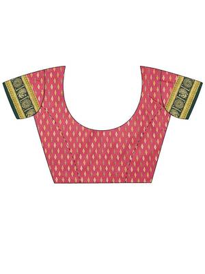 Mustard woven design jaali banarasi saree 5