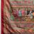 Black ethnic motifs woven design banarasi saree with unstitched blouse piece