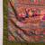 Peach ethnic motifs banarasi saree with unstitched blouse piece