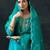 women ethnic motifs yoke design regular kurta with trousers & dupatta
