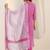 embroidered regular kurta with trousers & dupatta