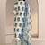 ivory floral printed straight cotton blend suit set