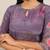 floral printed keyhole neck straight kurta with trousers & dupatta