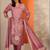 women floral printed regular kurta with trousers & with dupatta