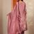 women floral printed regular kurta with trousers & with dupatta