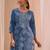 women ethnic motifs printed regular kurta with trousers & with dupatta