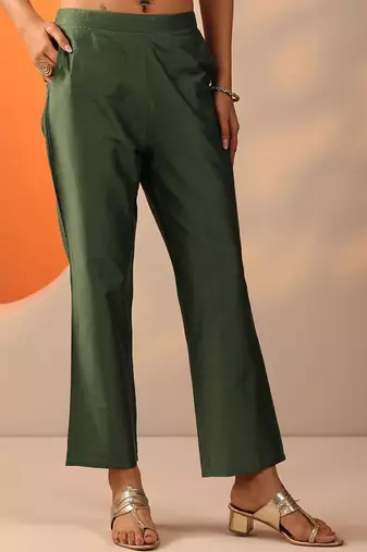 geometric printed straight kurta with trousers and dupatta