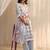 libas grey geometric printed straight suit set with dupatta