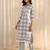 libas grey geometric printed straight suit set with dupatta