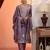 women ethnic motifs embroidered regular kurta with trousers & dupatta