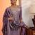 women ethnic motifs embroidered regular kurta with trousers & dupatta