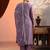 women ethnic motifs embroidered regular kurta with trousers & dupatta