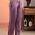 women ethnic motifs embroidered regular kurta with trousers & dupatta