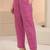 rani pink floral printed cotton blend straight suit set
