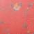 Red red & green floral printed organza saree