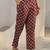 libas maroon floral printed cotton blend straight suit set with dupatta