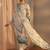 off white floral printed crepe straight suit set with dupatta