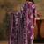 burgundy bandhani cotton blend straight suit set