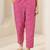 women ethnic motifs printed regular mirror work kurta & trousers with dupatta