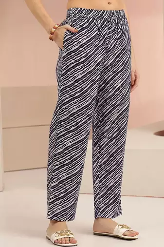 plum purple floral printed cotton blend straight suit set