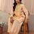 peach floral printed straight kurta set