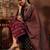 women ethnic motifs regular thread work kurta with trousers & with dupatta