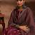 women ethnic motifs regular thread work kurta with trousers & with dupatta
