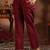 women ethnic motifs regular thread work kurta with trousers & with dupatta