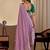 Purple bandhani zari silk blend designer saree