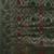 Pink pink & green bandhani printed zari saree