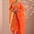 women ethnic motifs printed regular thread work kurta with trousers & with dupatta