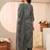 women floral printed regular kurta with trousers & with dupatta