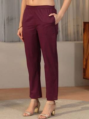 burgundy bandhani printed cotton straight suit set 7