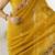 Mustard mustard embellished tissue sarees